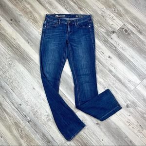 Madewell “Rail Straight” Mid Rise Straight Leg Jeans | Sz 27